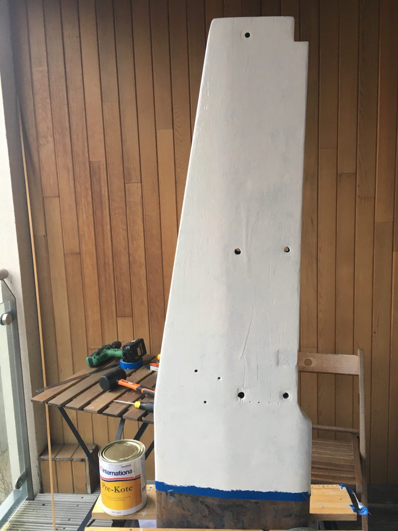 Priming the rudder