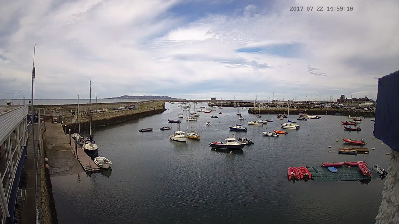 Leaving the pontoon