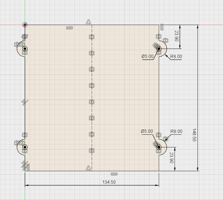 Sterling ProSplit R mounting template