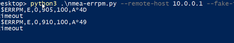 Sending engine RPMs to the network, 3/x Sending engine RPMs to the network, 3/x