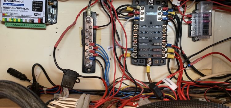 Wiring locker re-do/tidy Wiring locker re-do/tidy