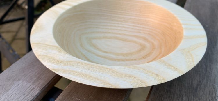 Turning my first bowl Turning my first bowl