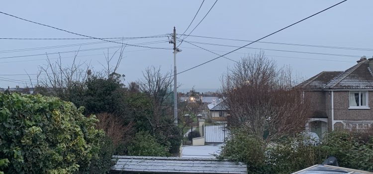 It’s a white January! It’s a white January!