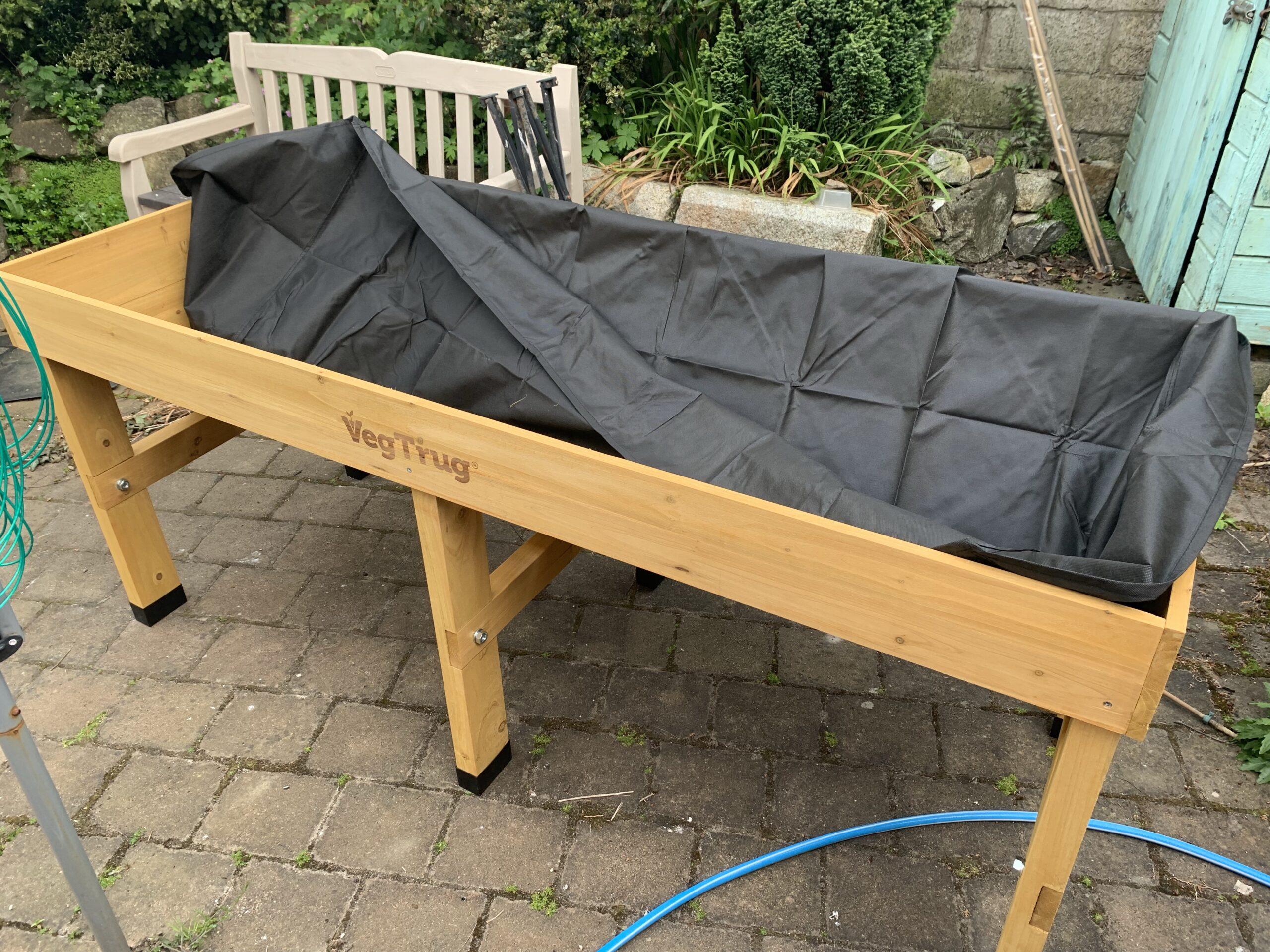 Adding a VegTrug to the garden