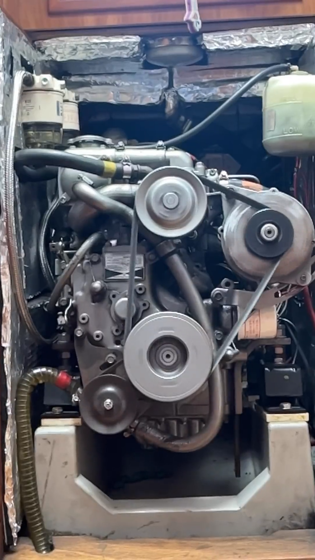 Investigating the engine RPM drop