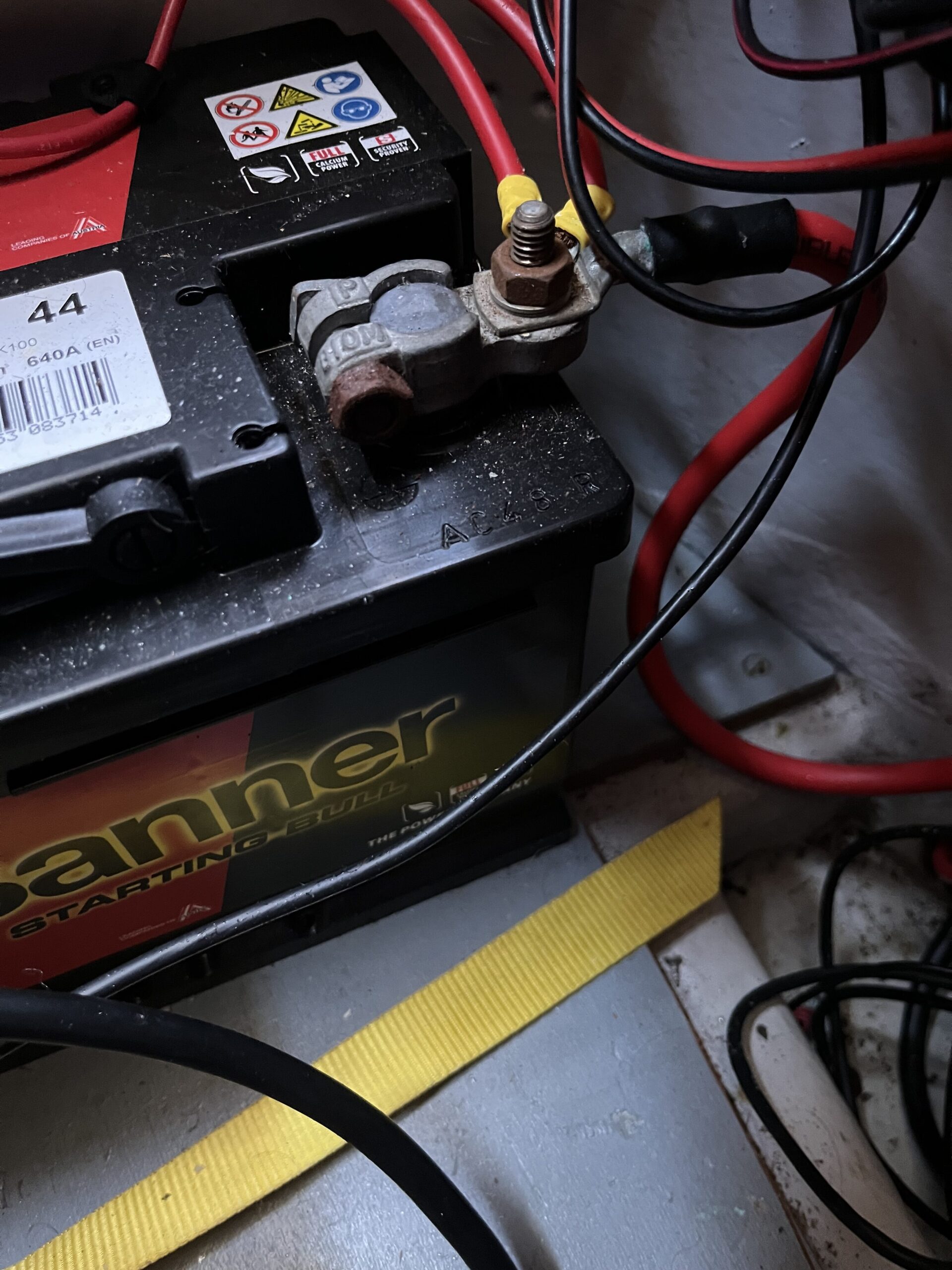 A leaky battery
